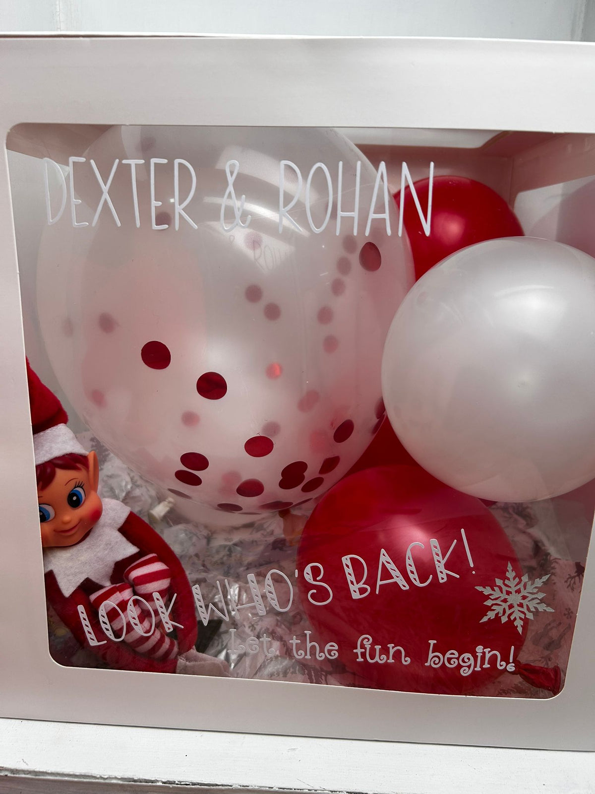 Personalised Elf Delivery Box – Festive Fun Starts Here