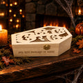 Personalised Wooden Coffin Box – Choose Your Design  or Go Custom