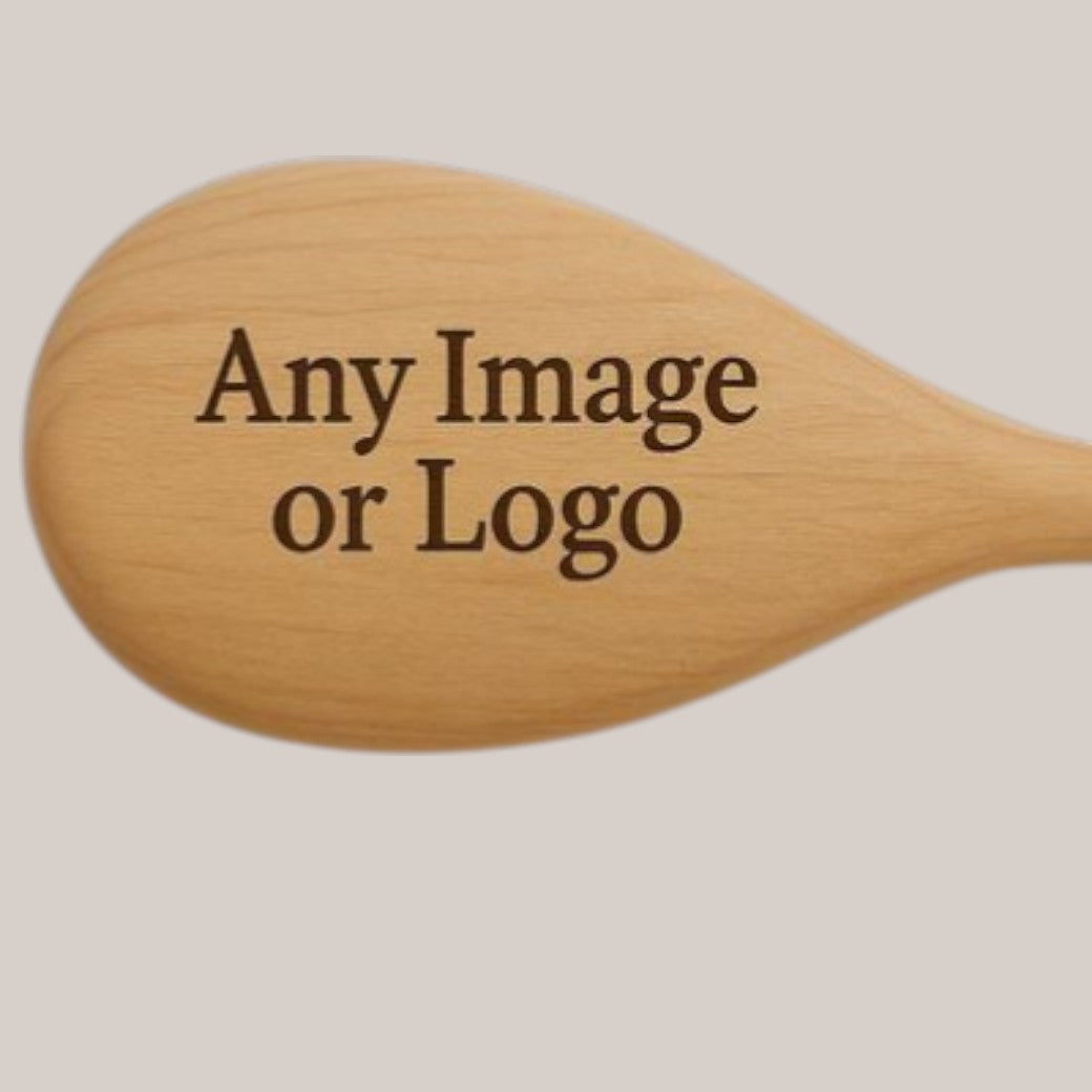 Engraved personalised wooden spoon — Beautifully crafted wooden spoon engraved with any name, message or logo.